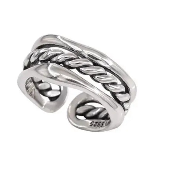 ⚡️Insta sterling silver three layers twist ring - Picture 5 of 5